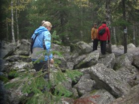 Переход через курумник